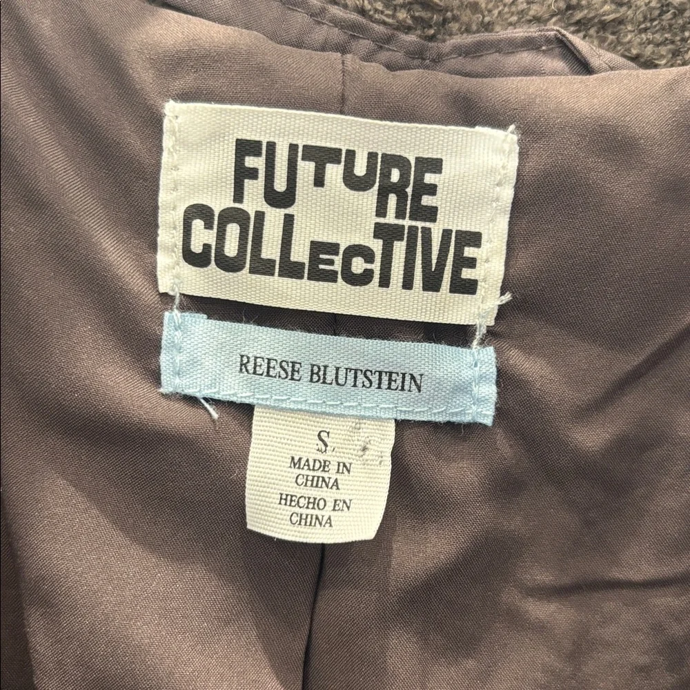 Future Collective with Reese Blustein Front-Tie Double Breasted Trench